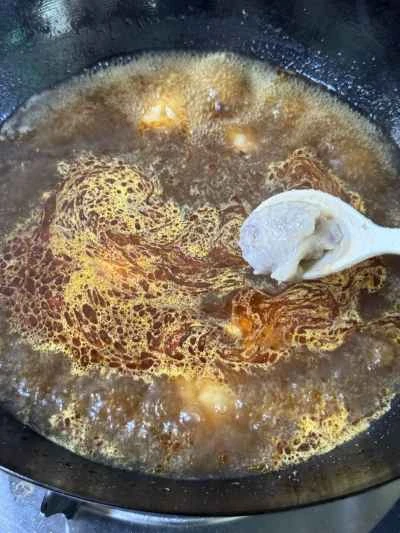 牛肉とエビのペースト鍋の作り方：14