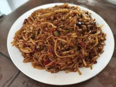 ひき肉と春雨の作り方：7