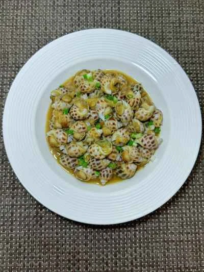 ニンニクとマスタードのツブ貝の作り方：13