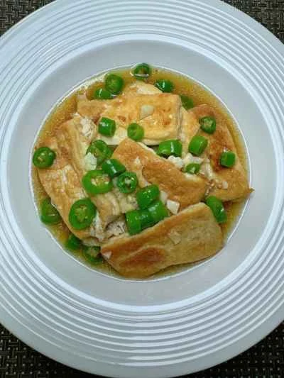 ピーマン豆腐の作り方：12