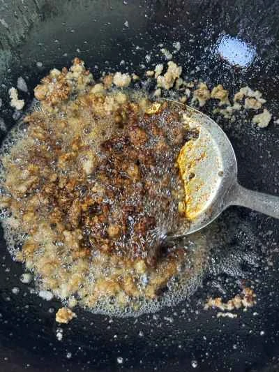 ひき肉ライスヌードルの作り方：6