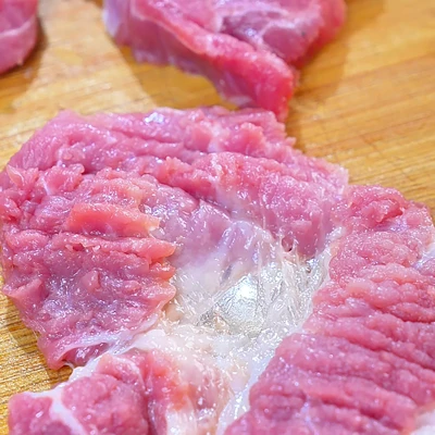 ポークチョップのソテーレシピの手順：2