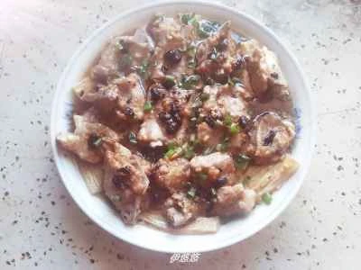 黒豆ソースのスペアリブ蒸しのレシピ