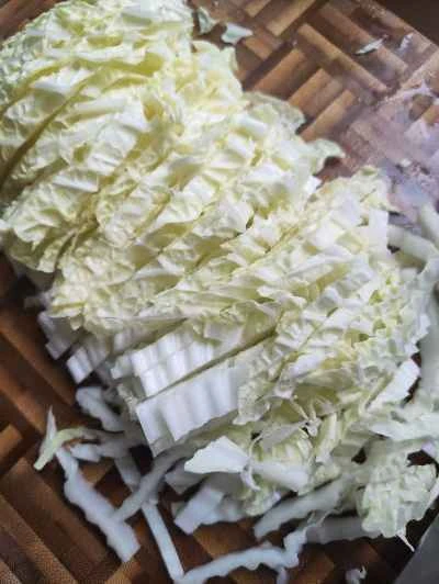 蒸し白菜のレシピ手順:1