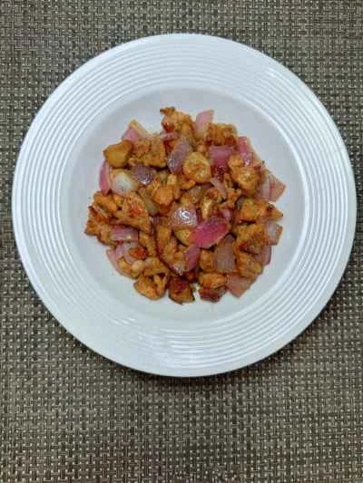 鶏もも肉と玉ねぎの炒め物の作り方：11