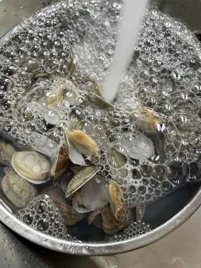 アサリ炒めのレシピ手順：3