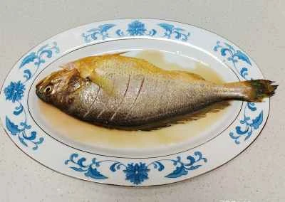 蒸しニベのレシピ手順：1