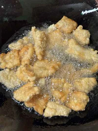 トマトソースの酢豚の作り方：4