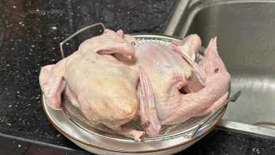 広東風醤油鳩の作り方：1