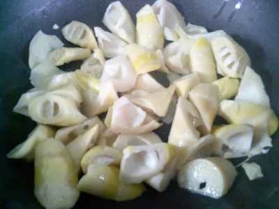 たけのこ入りエビ煮込みの作り方：4