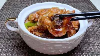 鶏もも肉のネギ煮込みの作り方：14