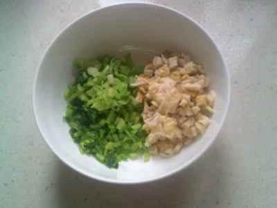 たけのことセロリのスクランブルエッグの作り方：8