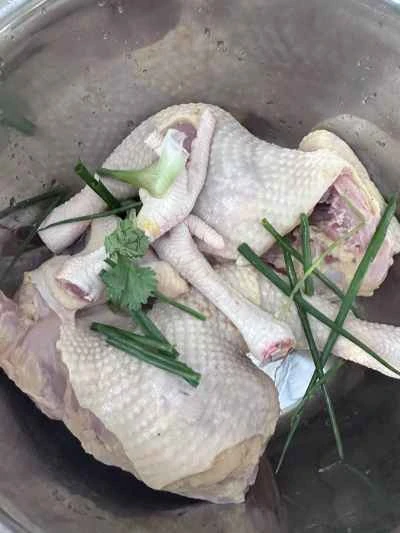 ローストチキンのレシピ手順：1