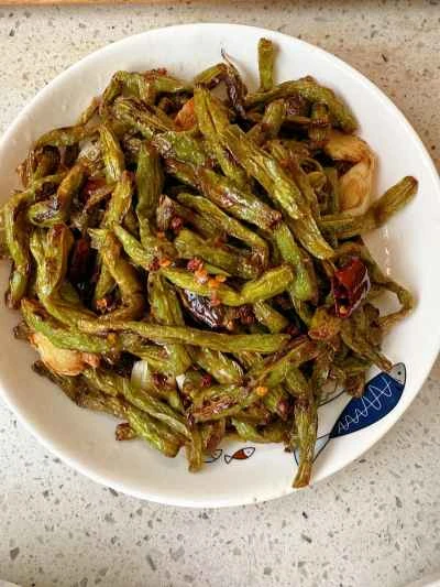 インゲン豆の炒め物の作り方:5