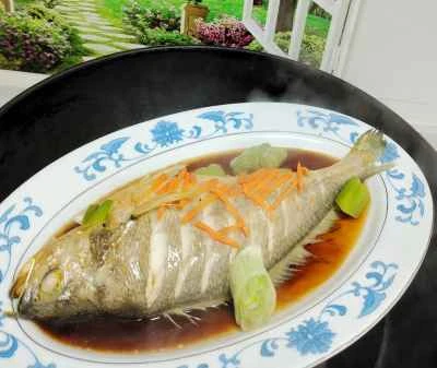 蒸しニベのレシピ手順：2