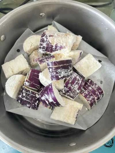 家庭風ナス炒めレシピの手順：5