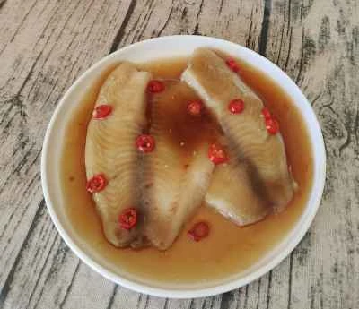 蒸し鯛のレシピ