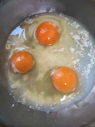 牡蠣オムレツのレシピ手順：5