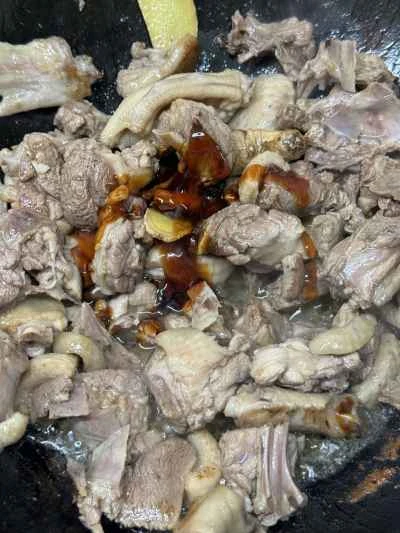 乾燥豆腐入り鴨肉の煮込みの作り方：7