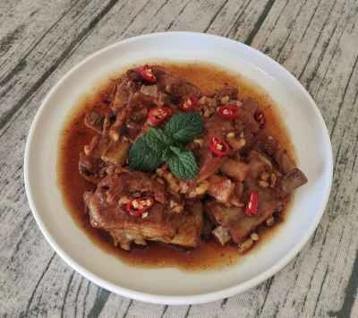 ラムチョップの煮込みレシピ