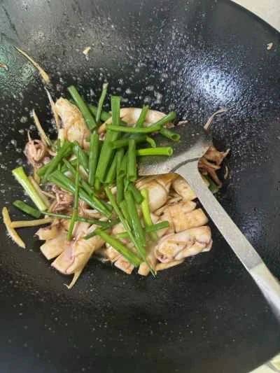 生姜入りイカのドライポットの作り方：12