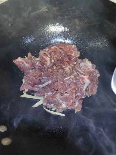 牛肉炒めの作り方：9