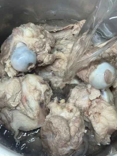 刻んだチリポークリブの作り方：3