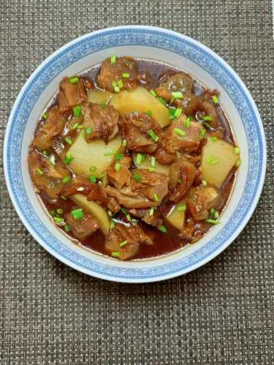 牛すじと大根の煮込み：手順12