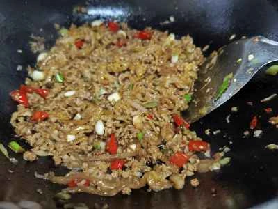 キャベツとひき肉の酢漬けの作り方：5