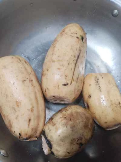 レンコンのスライス炒めの作り方：1