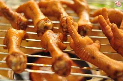 虎皮鶏足（揚げない）の作り方：3