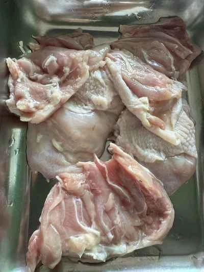 農家風鶏肉炒めの作り方：1