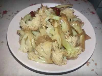 カリフラワー炒めのレシピ