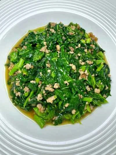 ひき肉と冬野菜の炒め物のレシピ