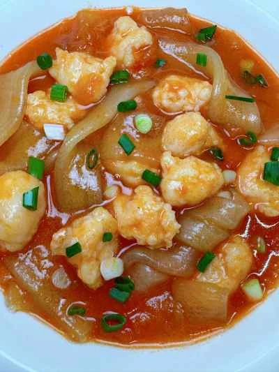 四川麺入りトマトエビペーストの作り方：12