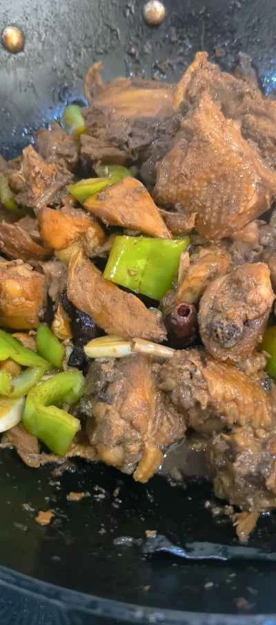 鶏肉とピーマンの炒め物の作り方：11