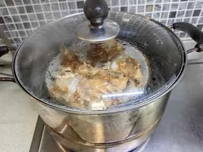 発酵大豆入り蒸し魚の頭のレシピ手順：6