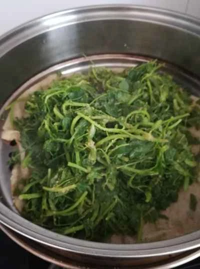 蒸しアルファルファのレシピ手順：6