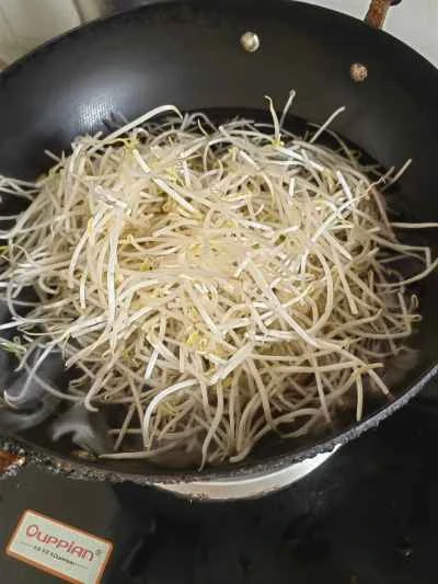 2色のミックス唐辛子の作り方：2