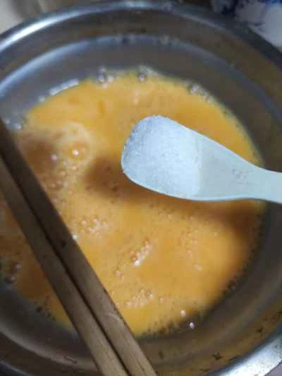 ゴールデンエッグパンケーキのレシピ手順：3