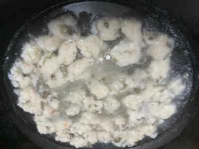 海藻とエビのペーストの作り方：10