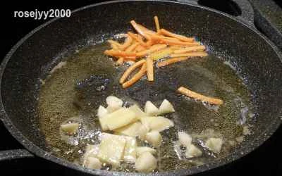 エビペースト豆腐細切りの作り方：4