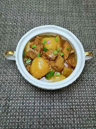 ラム肉とジャガイモの煮込みの作り方：12