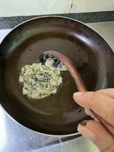 海藻とイカのケーキの作り方：9