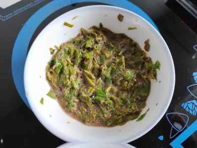 トゥーンリーフを使ったスクランブルエッグの作り方:5