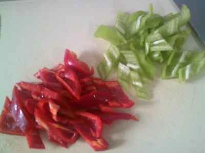 イカとピーマンの炒め物の作り方：4