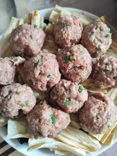 レンコンと牛肉の蒸し団子の作り方：10