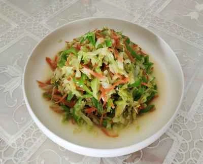 千切り野菜炒めのレシピ