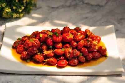 ガーリックシュリンプのしっぽを作る手順：9