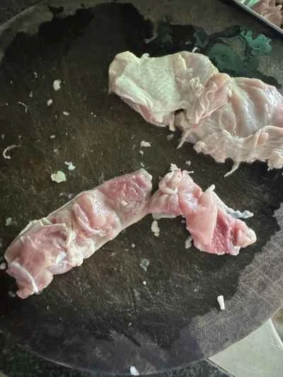 農家風鶏肉炒めの作り方：2